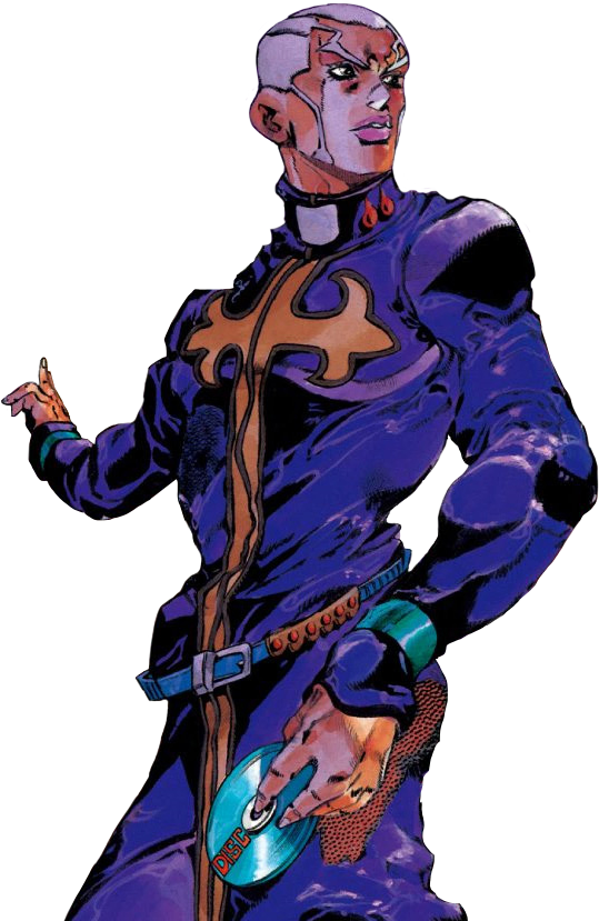 Download Enrico Pucci Stone Ocean Jojo's Bizarre Adventure Transparent ...