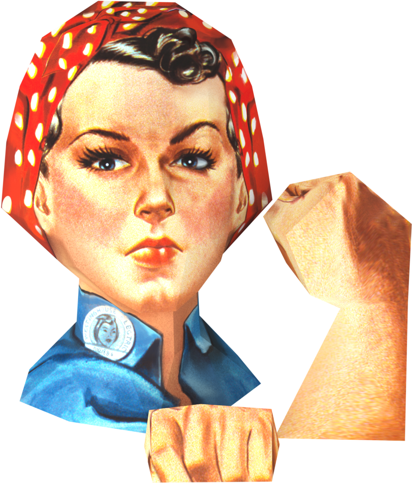 Rosie The Riveter Clipart Large Size Png Image Pikpng