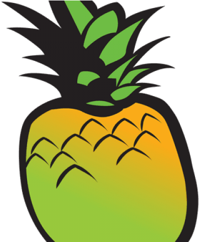 Pineapple Clipart Transparent - Vector - Png Download - Large Size Png ...