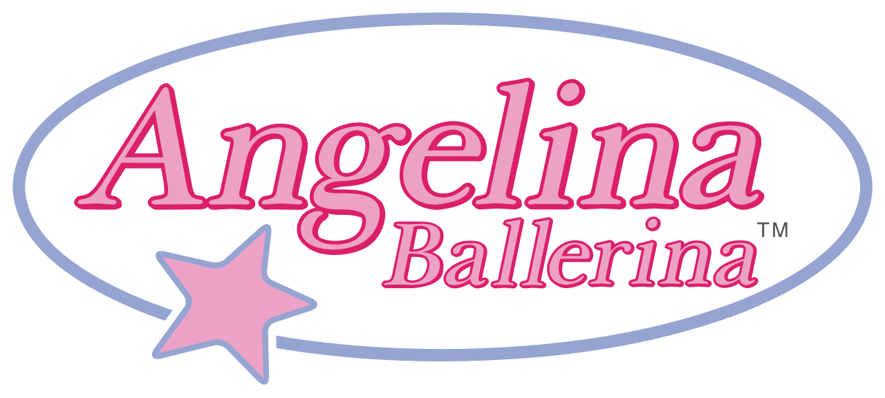 Angelina Ballerina Logo - Angelina Ballerina Tv Series Clipart (1280x576), Png Download