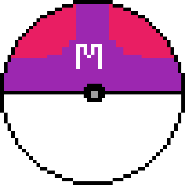 Download Master Ball - Clock Face Pixel Art Clipart Png Download - PikPng