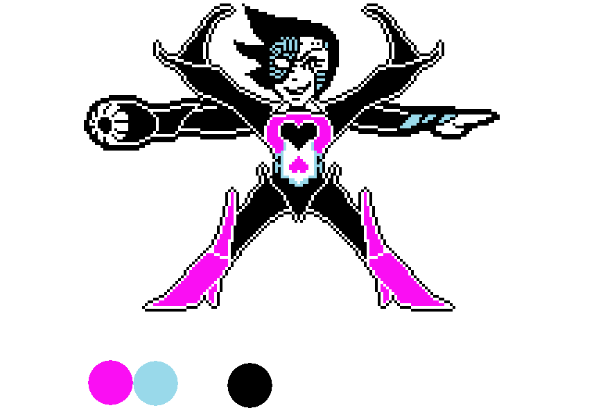 Mettaton Neo Colored Battle Sprite - Mettaton Neo Colored Sprite ...