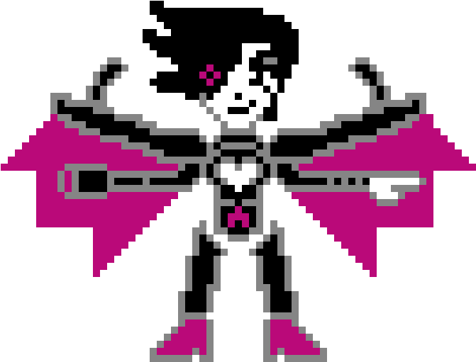 Mettaton Neo Overworld Sprite Clipart - Large Size Png Image - PikPng