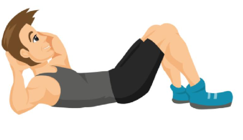 Abs Workouts Section - Press Up Clipart - Large Size Png Image - PikPng