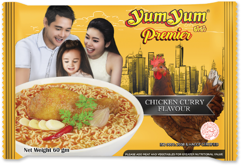 Yum Yum Premier Chicken Curry Flavor - Pancit Clipart - Large Size Png ...