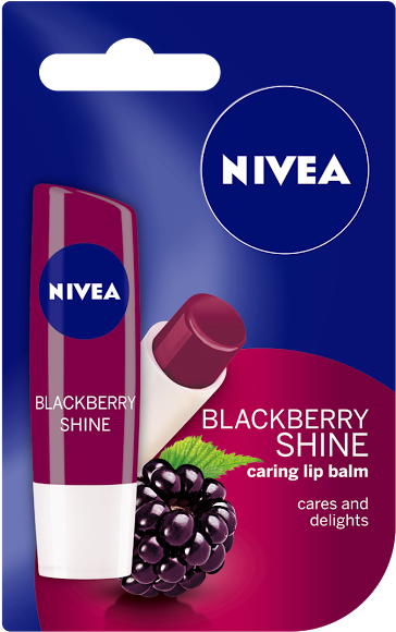 Nivea Blackberry Shine Lip Care Review - Nivea Lip Balm Blackberry ...