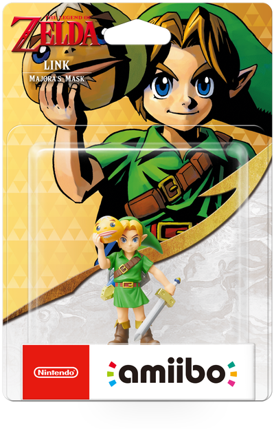 Amiibo Link - Amiibo Link Majoras Mask Clipart - Large Size Png Image ...