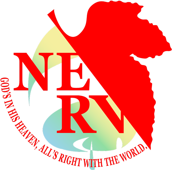 Evangelion Nerv Logo Clipart - Large Size Png Image - PikPng