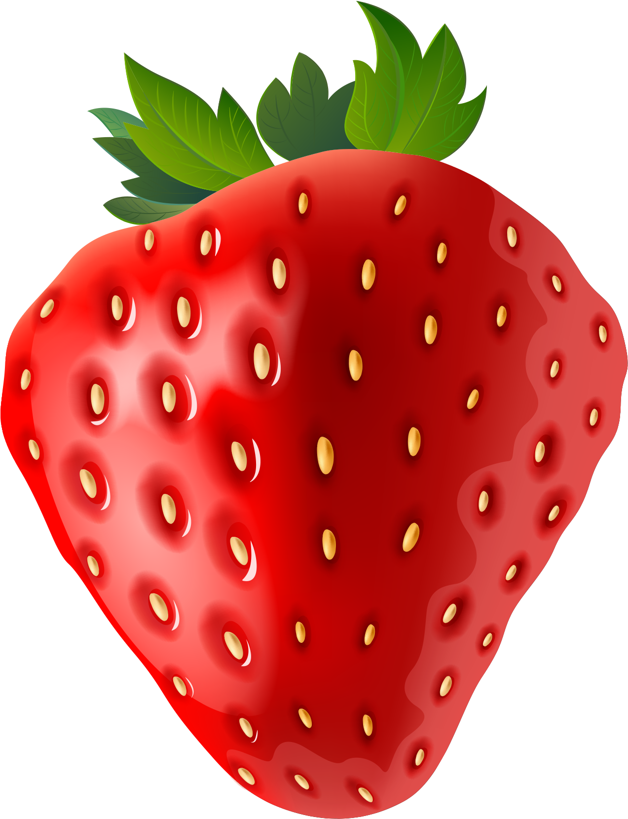 Strawberry Clipart Transparent Background - Png Download - Large Size ...