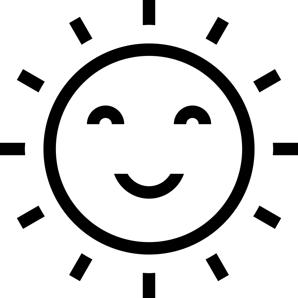 Png File Svg - Sun Black White Icon Png Clipart - Large Size Png Image ...
