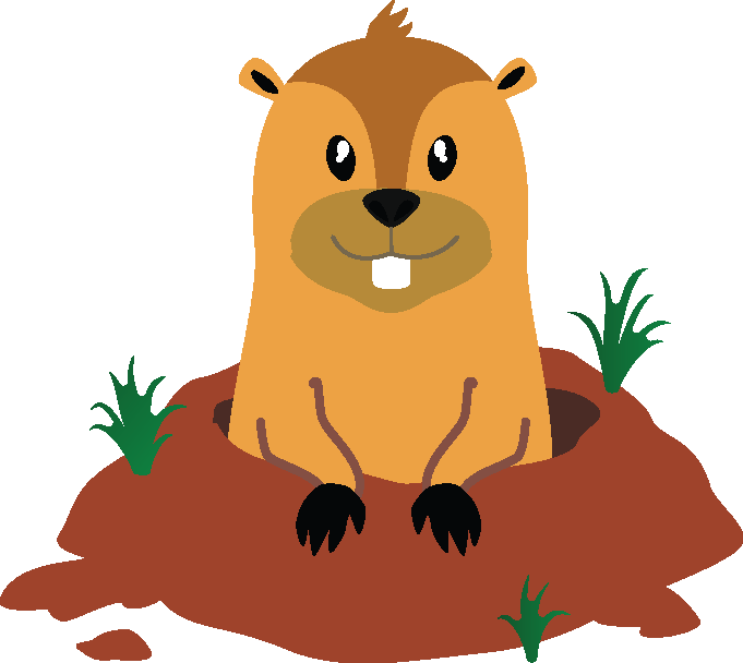 Groundhog Day The Movie Cartoon Clipart Large Size Png Image Pikpng
