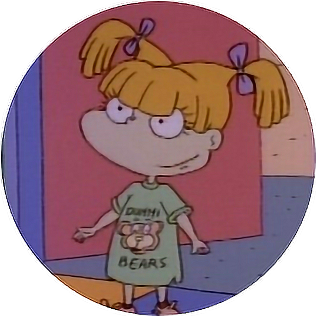 Rugrats Sticker - Angelica Pickles Clipart (1024x1024), Png Download