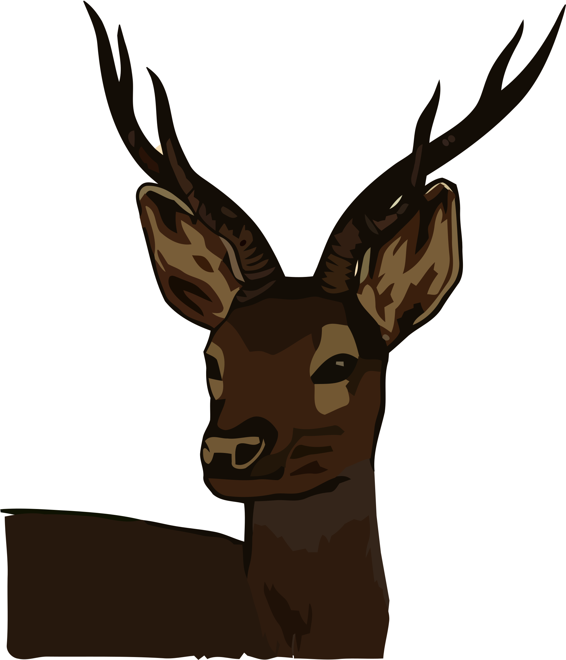 Big Image - Roe Deer Clipart - Large Size Png Image - PikPng