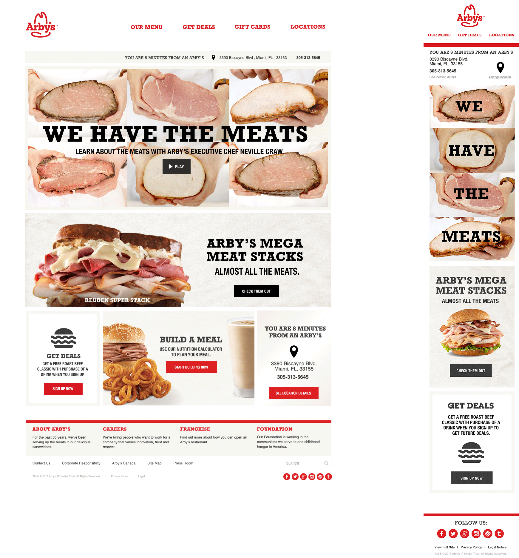Arby's Website Clipart (1740x1869), Png Download