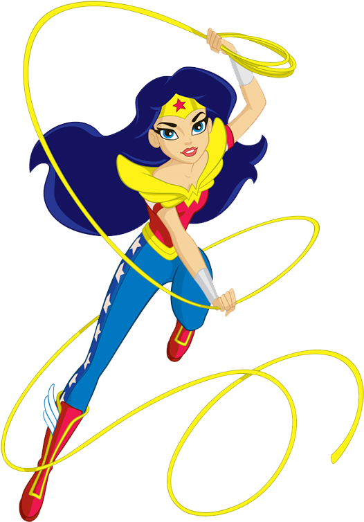 Ooak Monster High Dolls - Wonder Woman Dc Superhero Png Clipart - Large ...