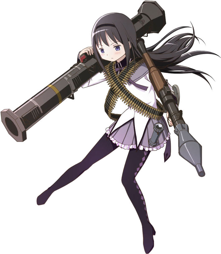 Akemi Homura Clipart Large Size Png Image Pikpng