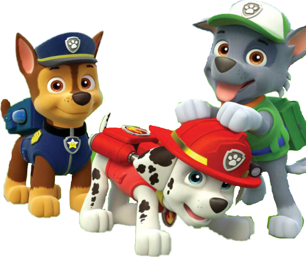 Download Chase Marshall Rocky - Chase Paw Patrol Png Clipart Png ...