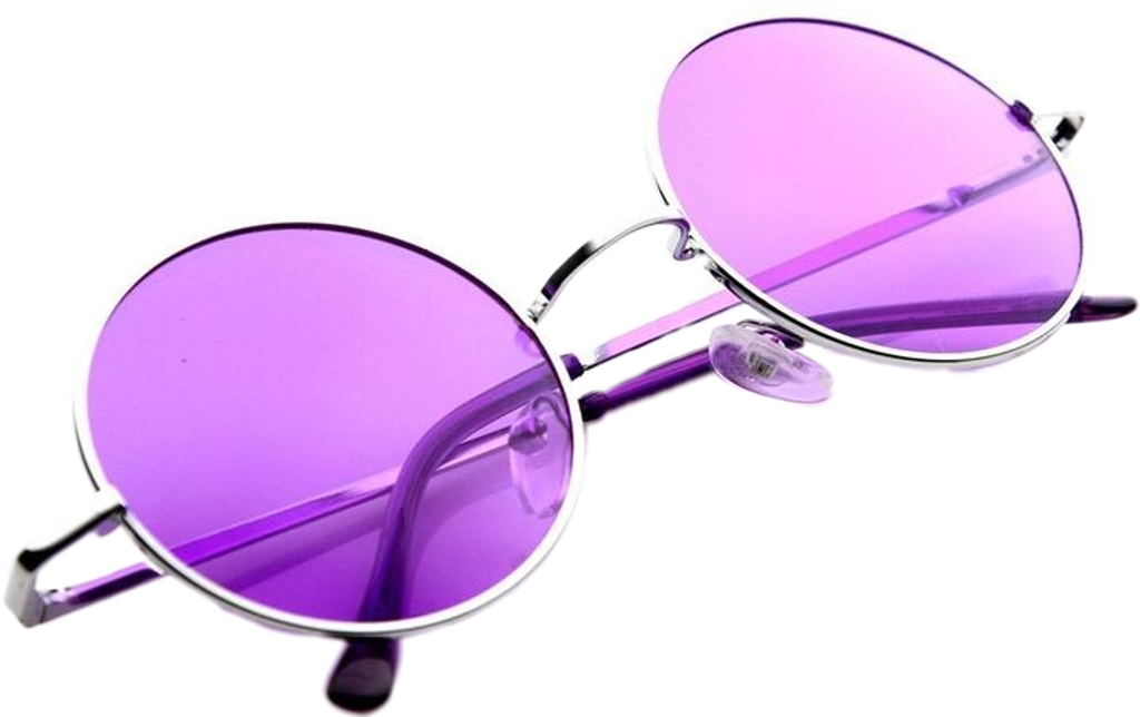 Sticker Png Purple Aesthetic Moodboardpng - Purple Glasses Aesthetic ...