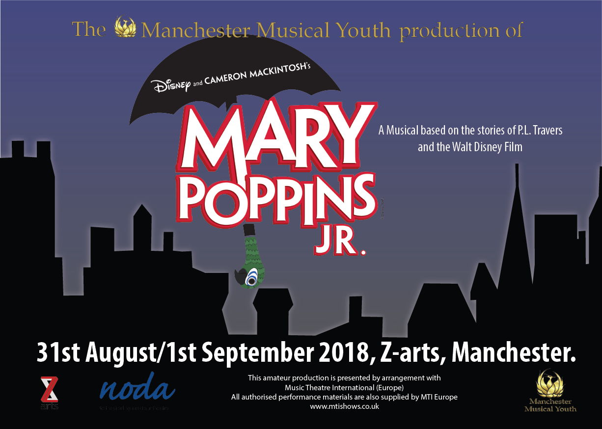 Download Mary Poppins - Mary Poppins Musical Clipart Png Download - PikPng