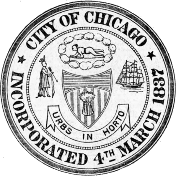 Seal Of Chicago, Illinois - Chicago Seal Clipart - Large Size Png Image ...