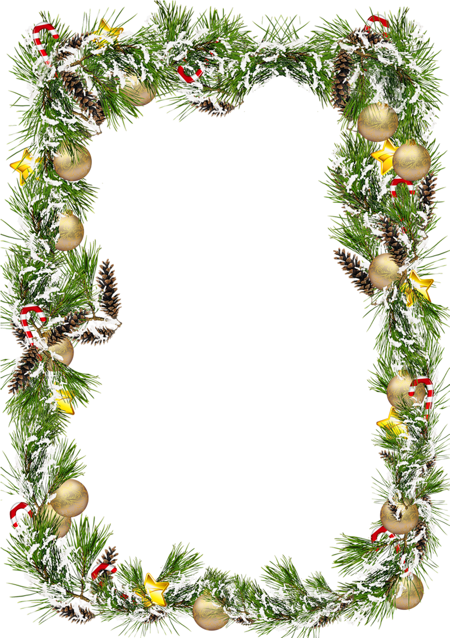 Holiday Frame Png Clipart (900x1258), Png Download