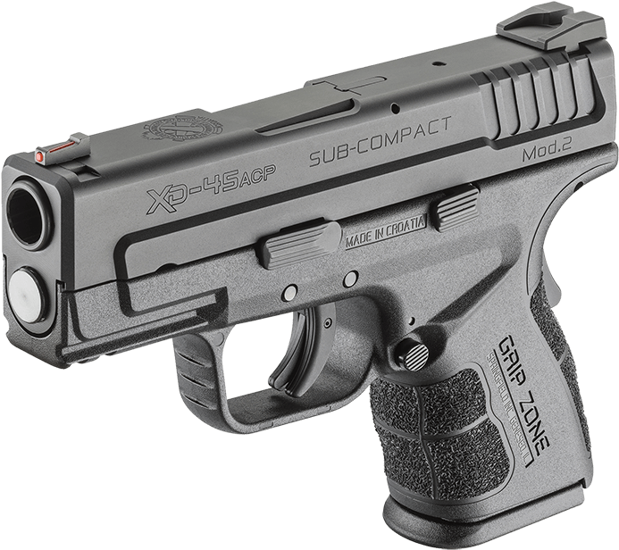 Springfield Xd 45 Grip Zone , Png Download - Springfield Xd 45 Grip ...