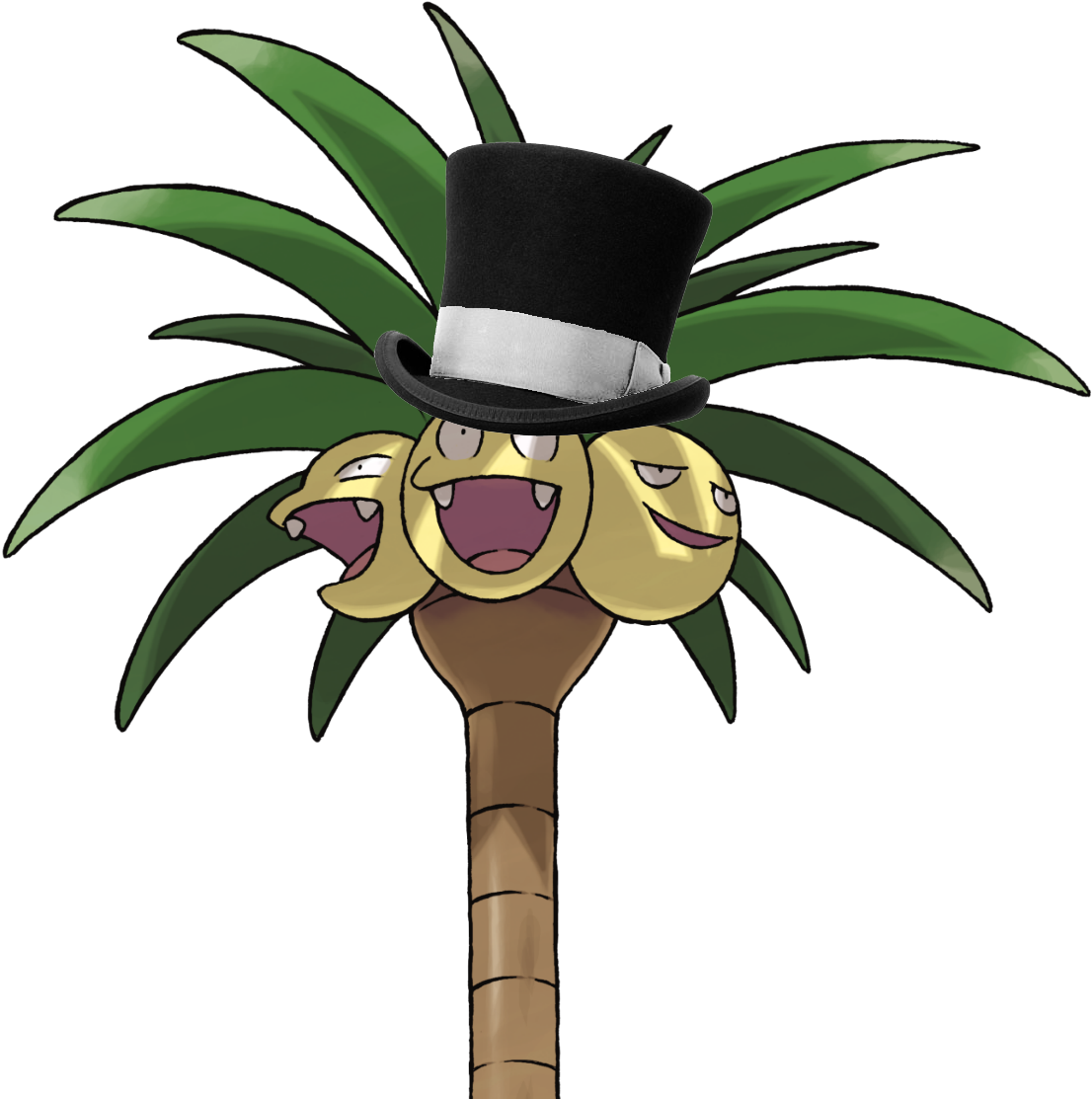 View large size Imageupvote To Give Alolan Exeggutor The Proper Dapper - Po...