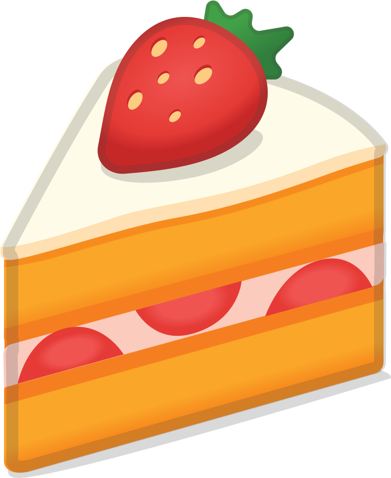 Shortcake Icon Rebanada De Pastel Animada Clipart Large Size Png Image Pikpng 3312