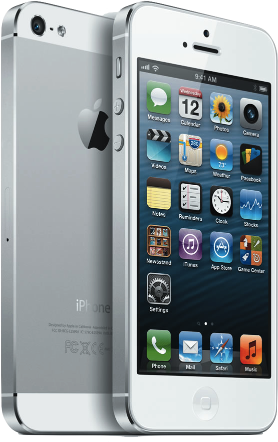 Iphone 5 Clipart (630x905), Png Download