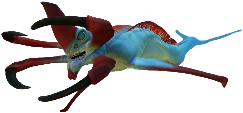 Everything In Existence - Subnautica Reaper Leviathan Png Clipart ...