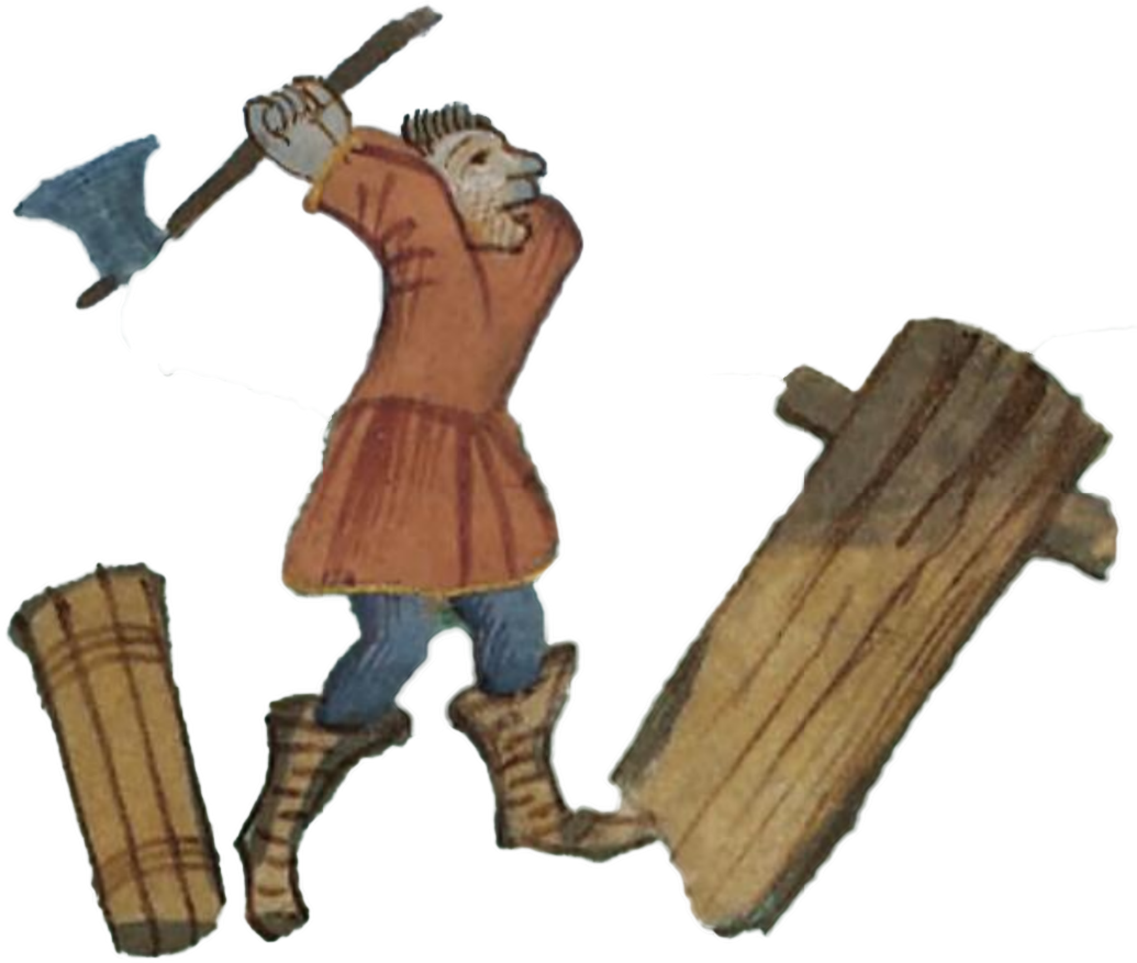 Axe Clipart Lumberjack Baby - Cutting Wood Png Transparent Png - Large ...