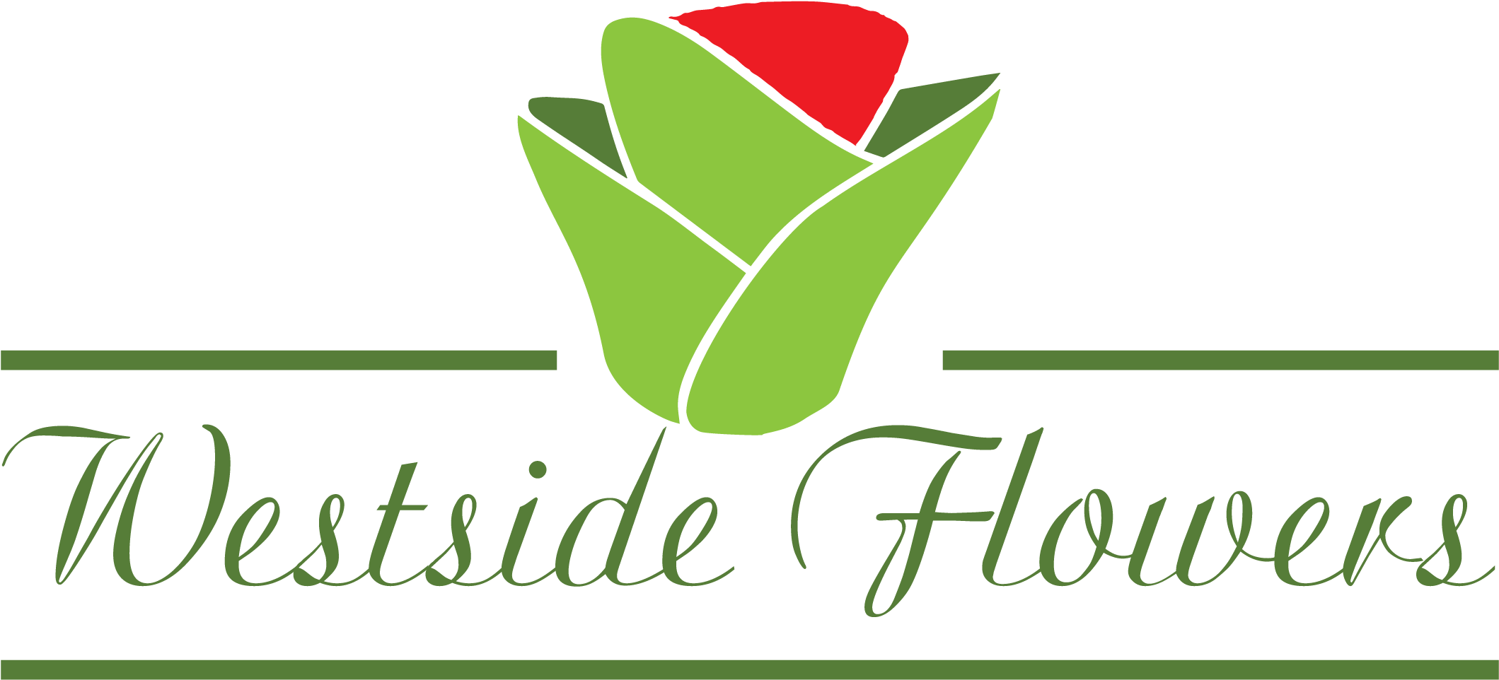 Westside Flowers Logo - Calligraphy Clipart - Large Size Png Image - PikPng