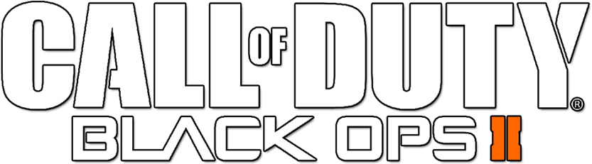 Call Of Duty Black Ops 2 Logo Outline Clipart - Large Size Png Image ...