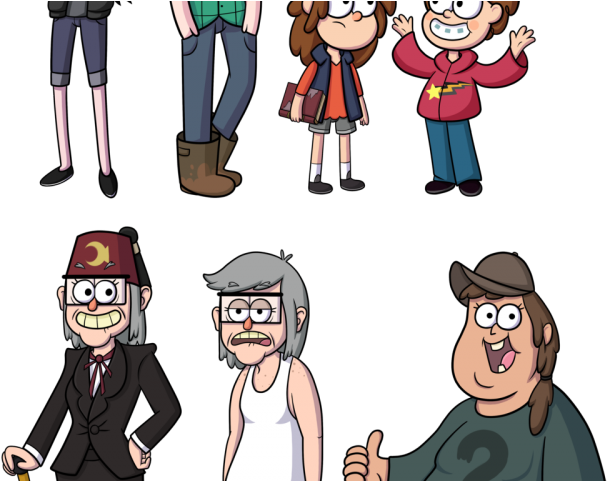 God Of War Clipart Genderbent - Gravity Falls Character Style - Png ...