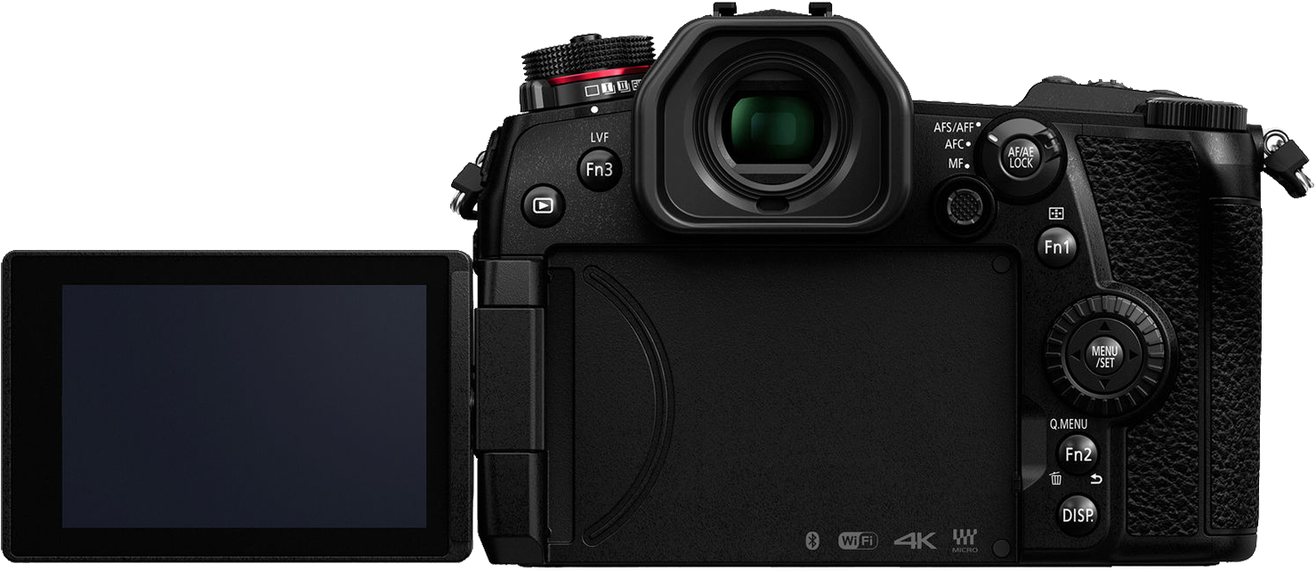 Panasonic G9 Review Screen Clipart (1500x684), Png Download