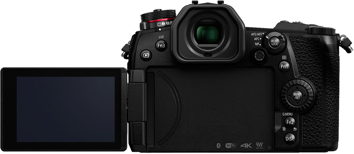 Panasonic G9 Review Screen Clipart - Large Size Png Image - PikPng