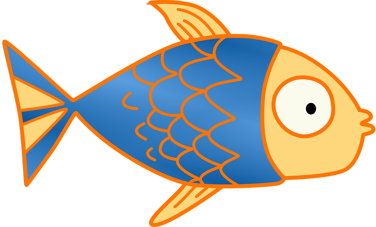 Free Cartoon Fish Clip Art Cute Cartoon Fish Png Transparent Png Large Size Png Image Pikpng