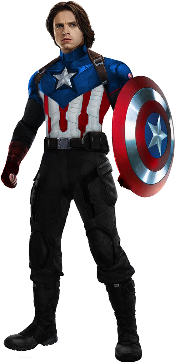 Captain America Bucky - Captain America Bucky Png Clipart - Large Size ...