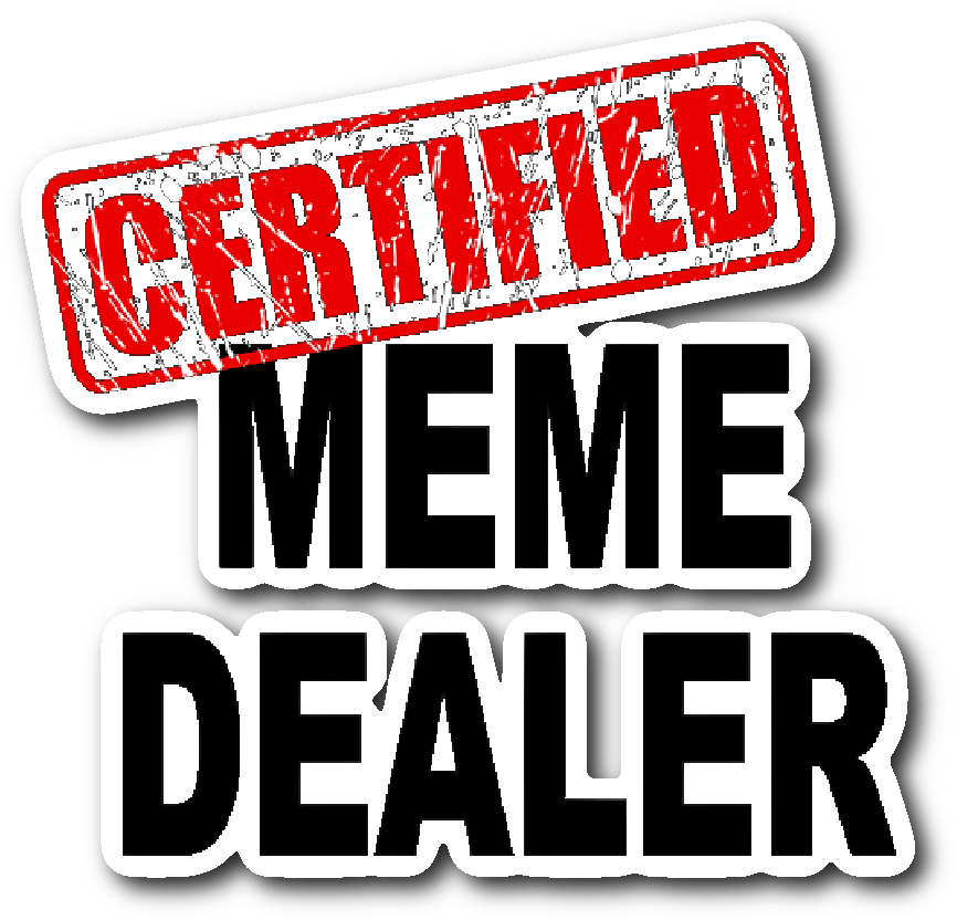 Certified Meme Dealer Sticker John Lennon Imagine Clipart Large Size Png Image Pikpng