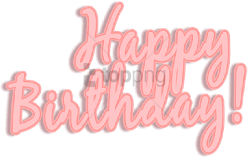 Free Png Happy Birthday Pink Png Image With Transparent Happy