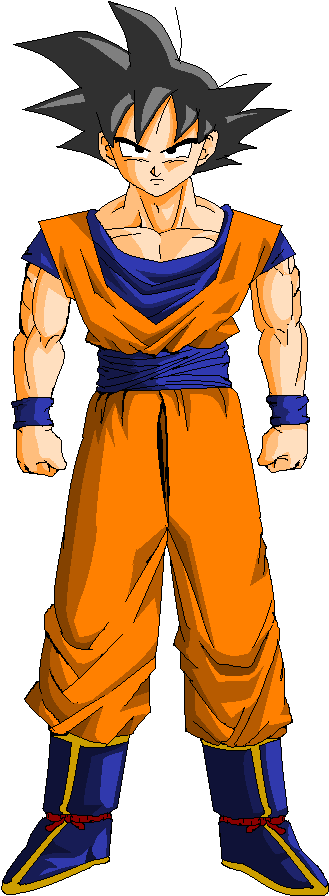 Kid Goku Png - Goku Base Form Png Clipart - Large Size Png Image - PikPng