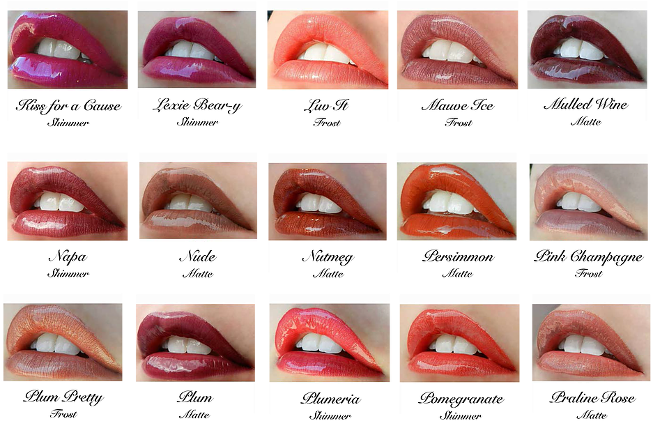 Lipsense Colours $36 - Lip Gloss Clipart - Large Size Png Image - PikPng