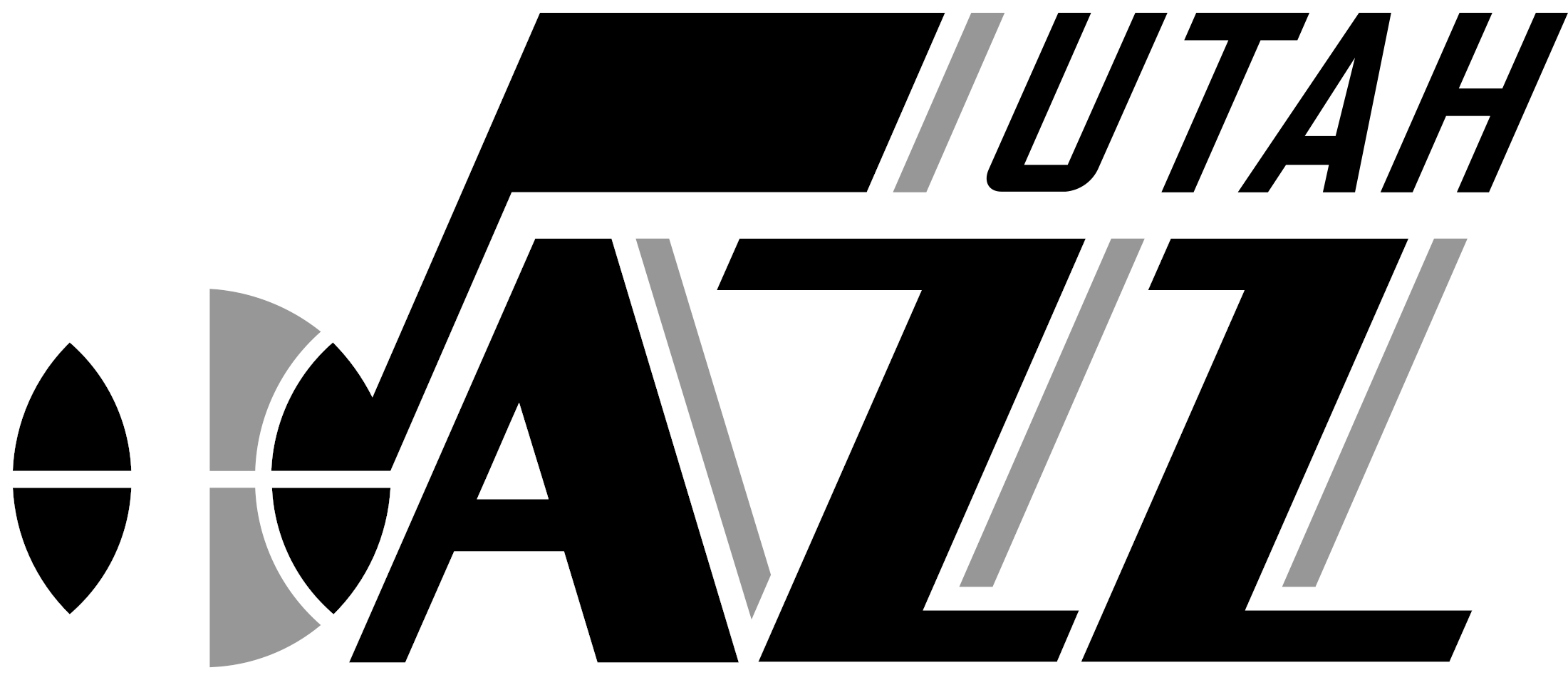 Utah Jazz Logo Png Clipart (2400x1430), Png Download