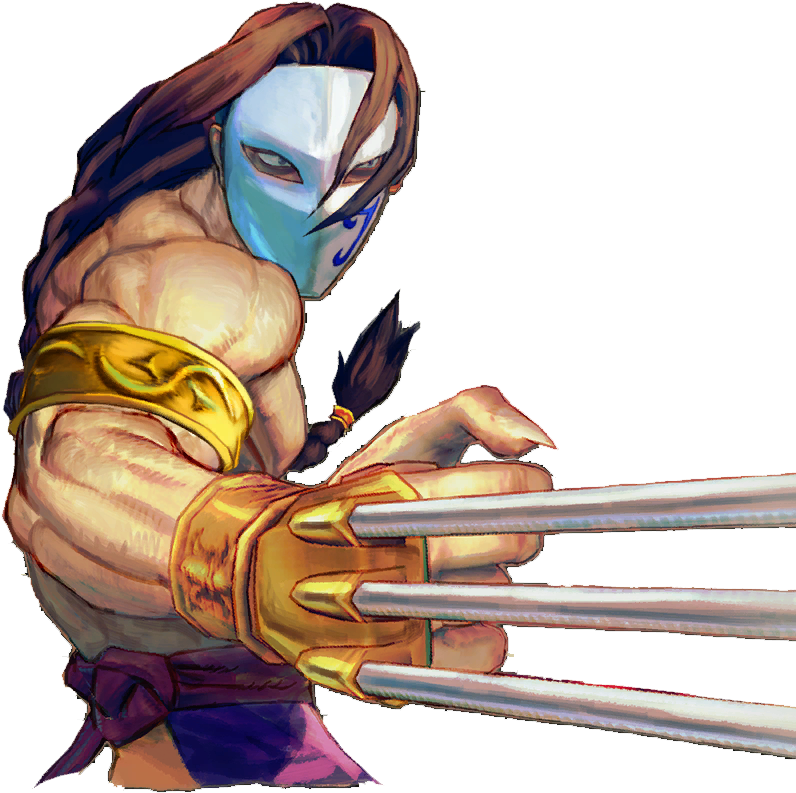 Street Fighter 4 Vega Clipart - Large Size Png Image - PikPng