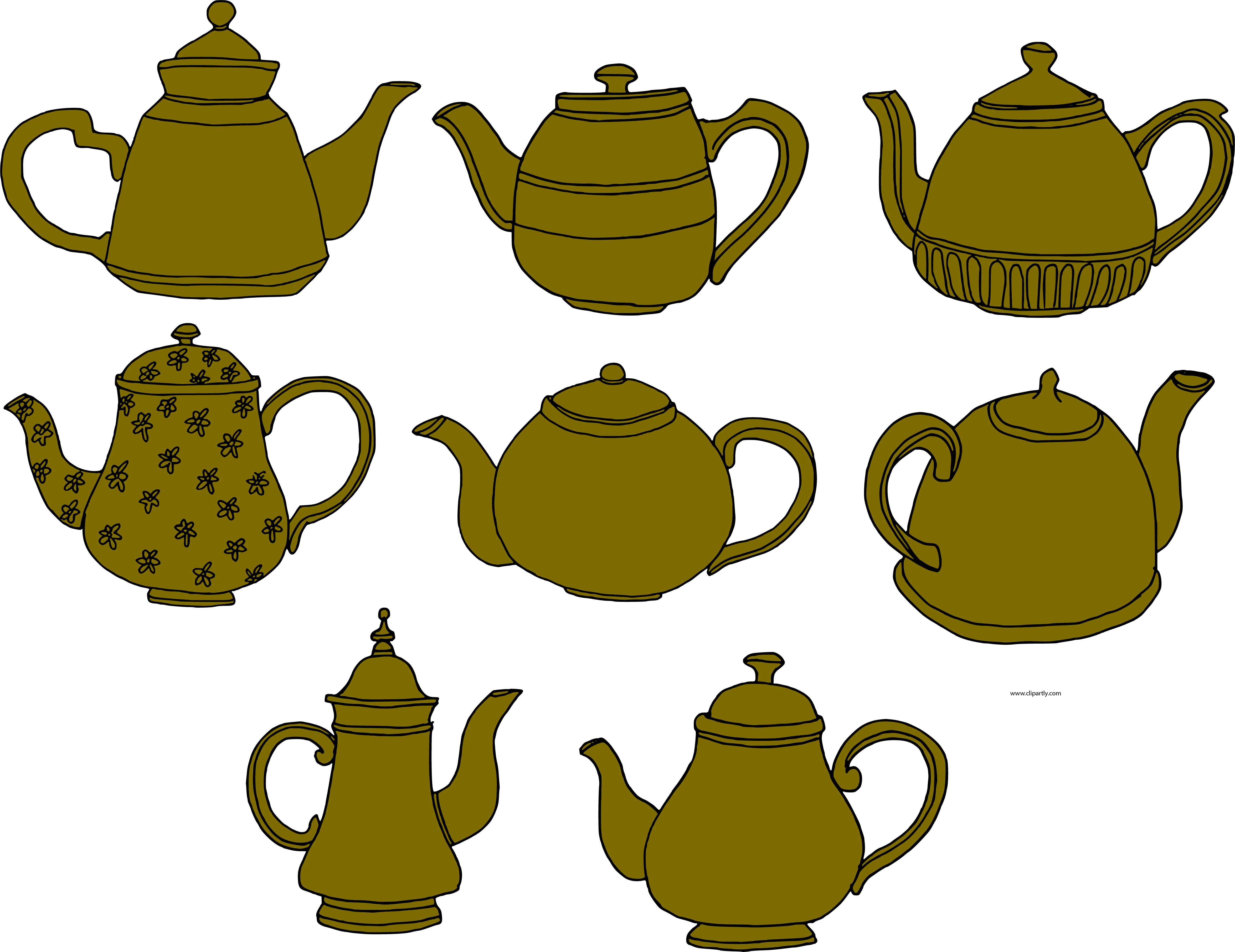 Teapot Basic Clipart Png Transparent Png Large Size Png Image Pikpng