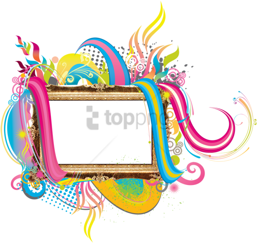 Download Free Png Colorful Frames And Borders Png Png Image Colourful Photo Frames Png Clipart 4372