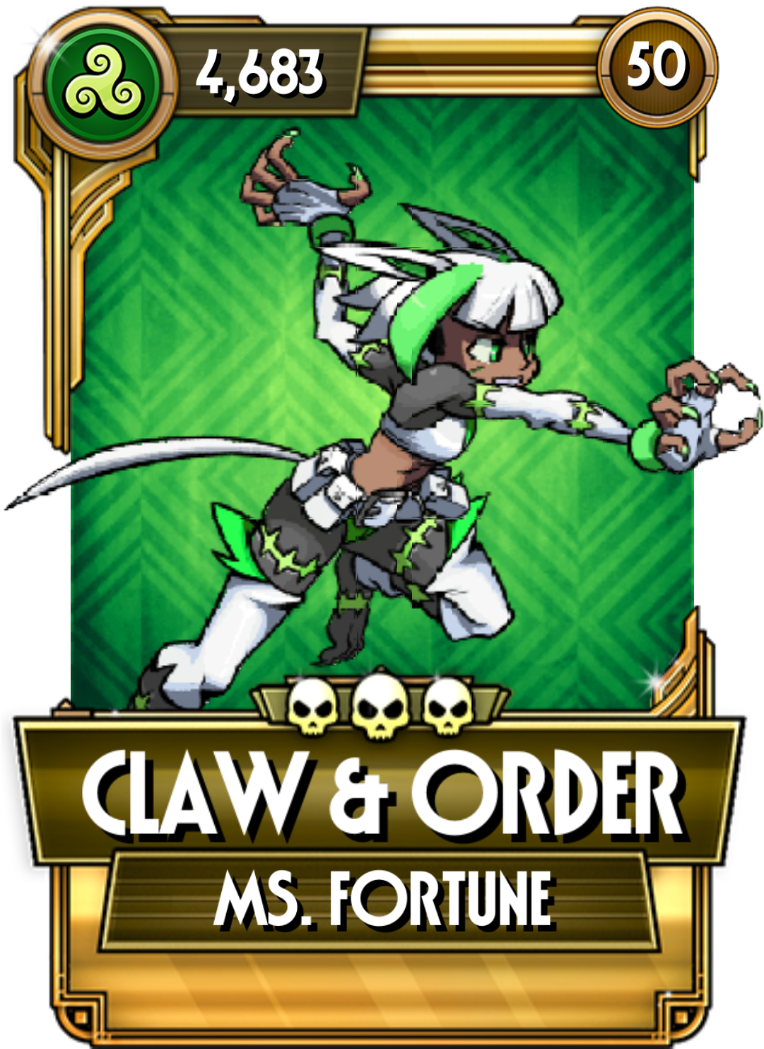 Claw & Order - Valentine Skullgirls Surgeon General Clipart - Large ...