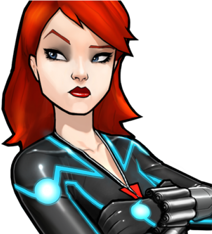 Black Widow Clipart Face - Cartoon - Png Download - Large Size Png ...