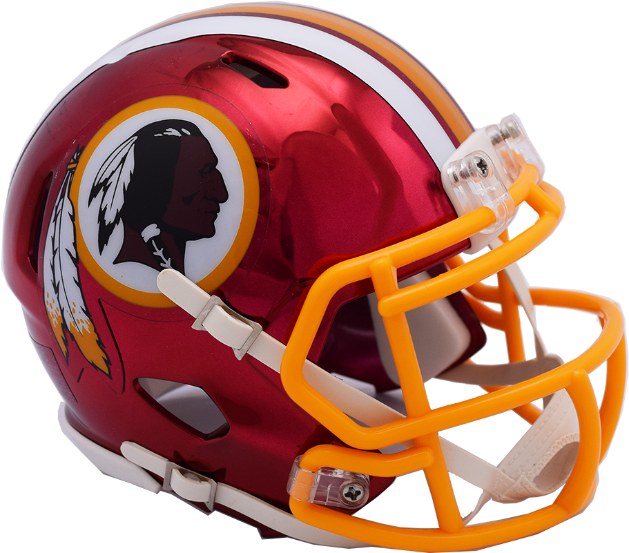 Download Redskins Helmet Chrome Edition Washington Transparent