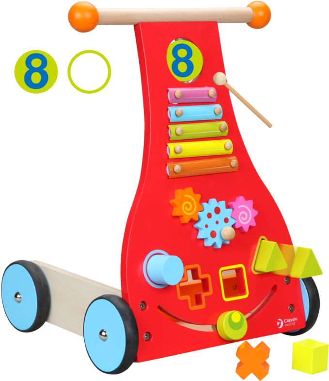 Classic World Baby Walker - Classic World 3302 Clipart - Large Size Png ...